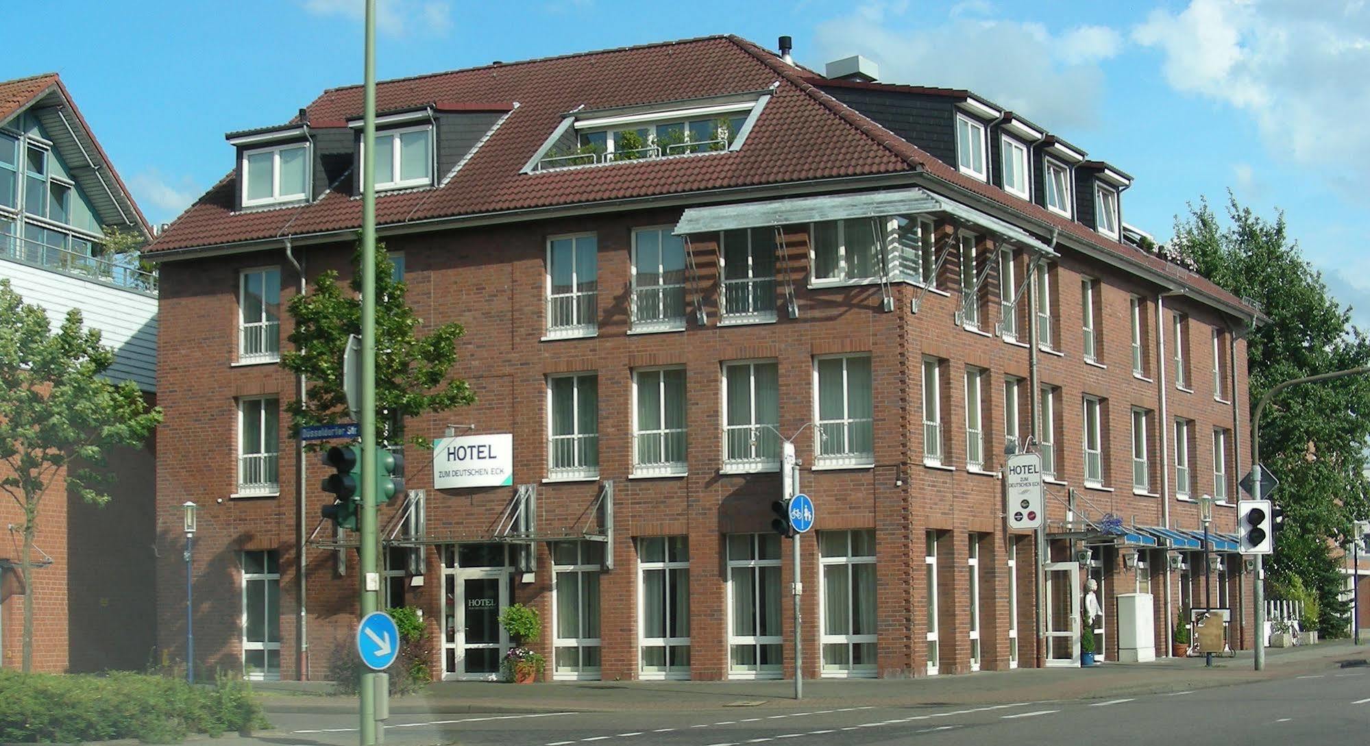 Hotel Zum Deutschen Eck Meerbusch Dış mekan fotoğraf